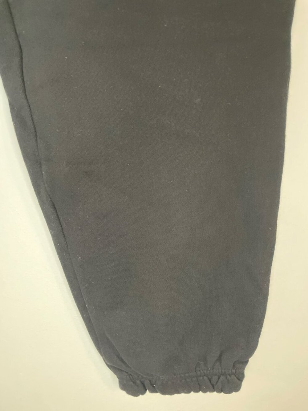 Gargae Ultra Fleece Boyfriend Jogger Pants Jet Black Elastic Women's Sz M $60NWT - Picture 3 of 10